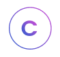 Letter C icon.