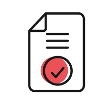 Easy access to your statement of accounts, 24/7 icon